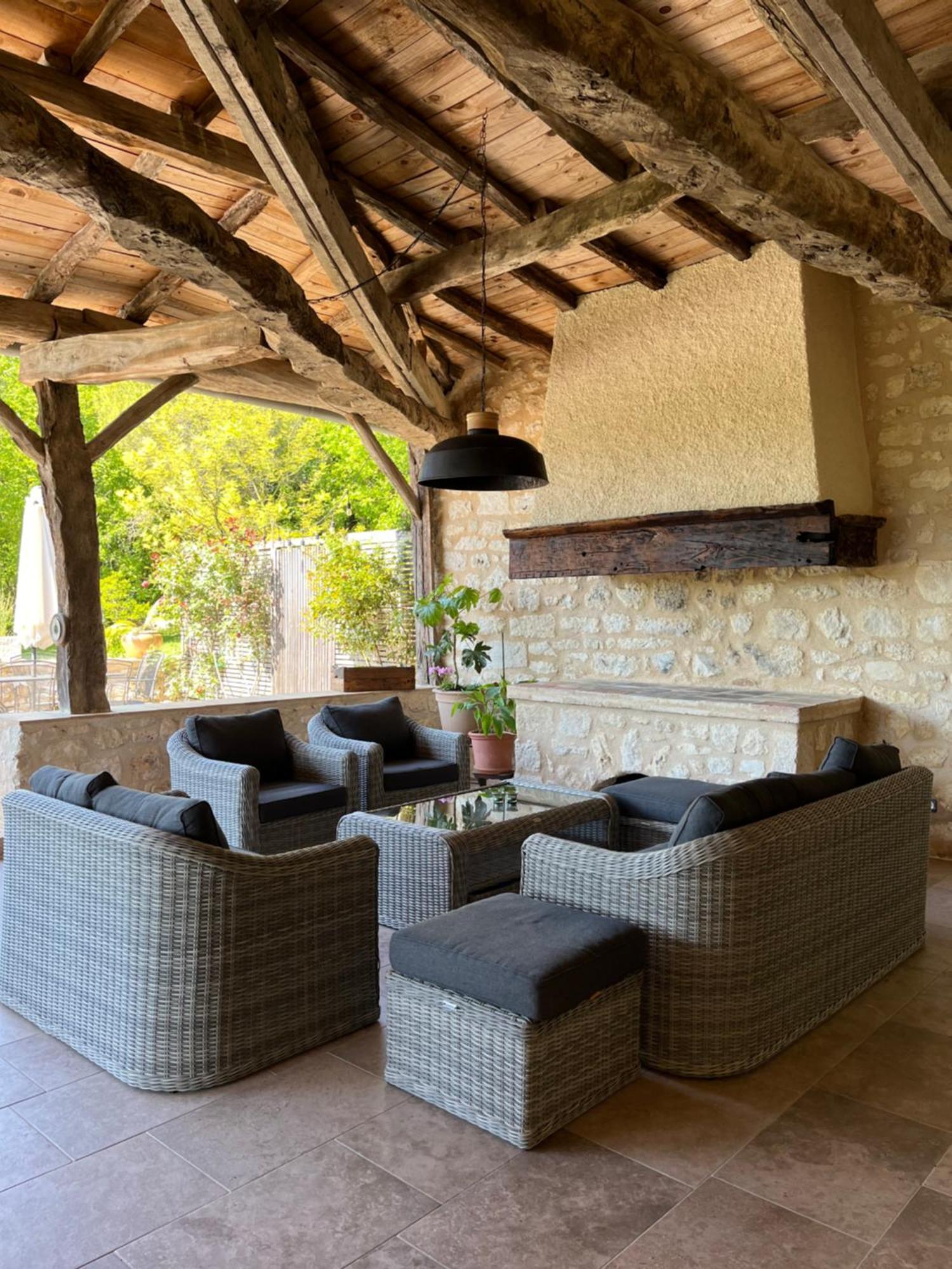 Maison D'hôtes De La Boissière Andillac Esterno foto