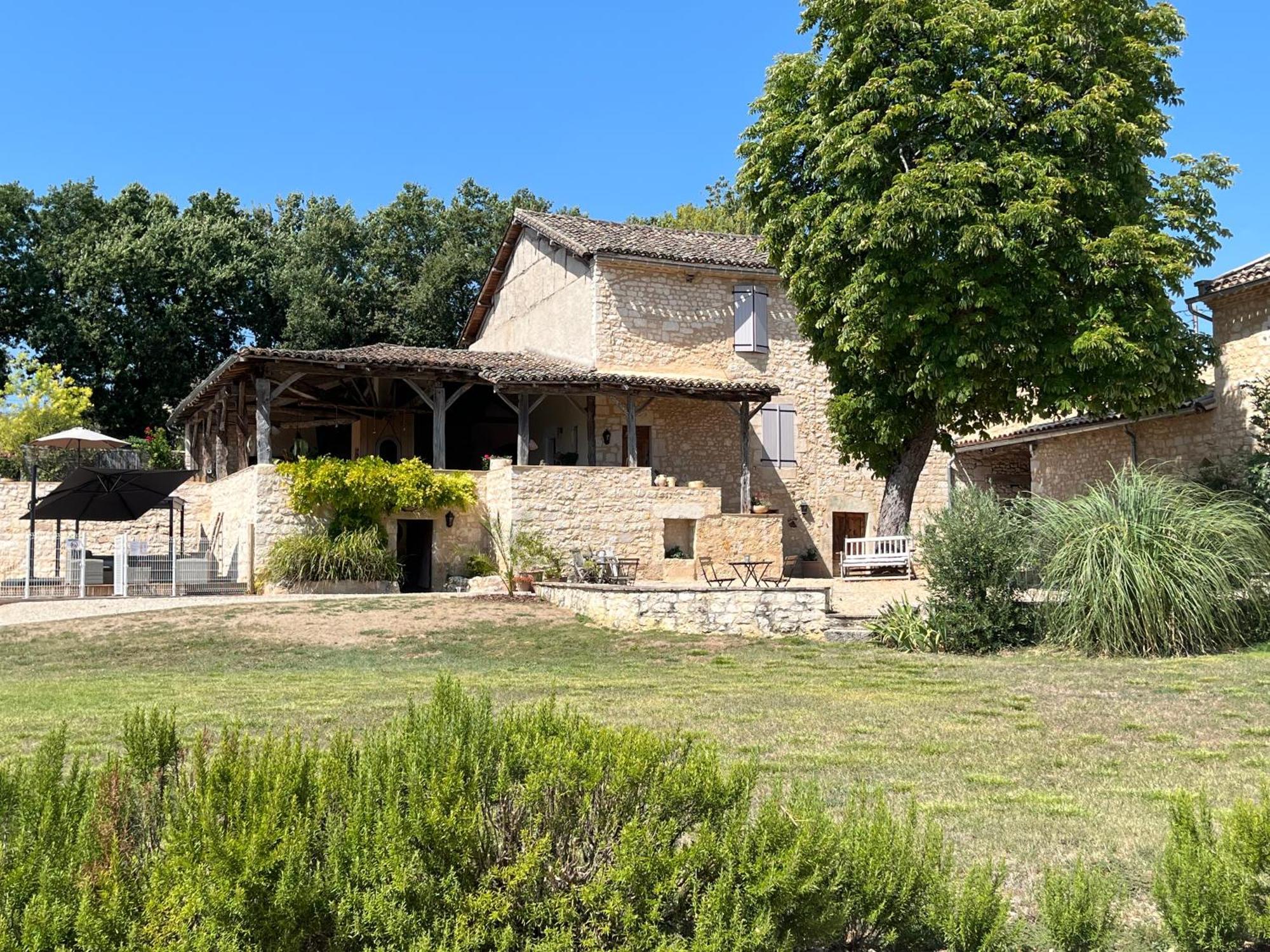 Maison D'hôtes De La Boissière Andillac Esterno foto